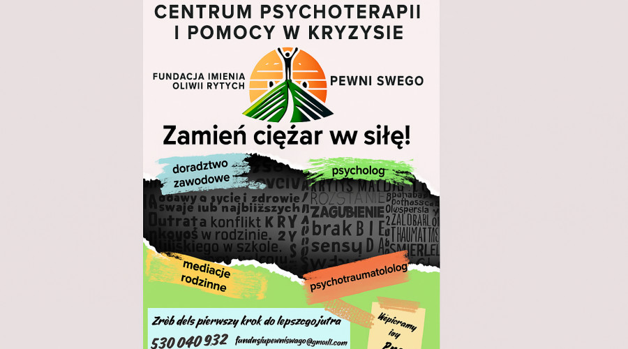 Bezpłatna pomoc psychologiczna Zgierz oraz województwo łodzkie