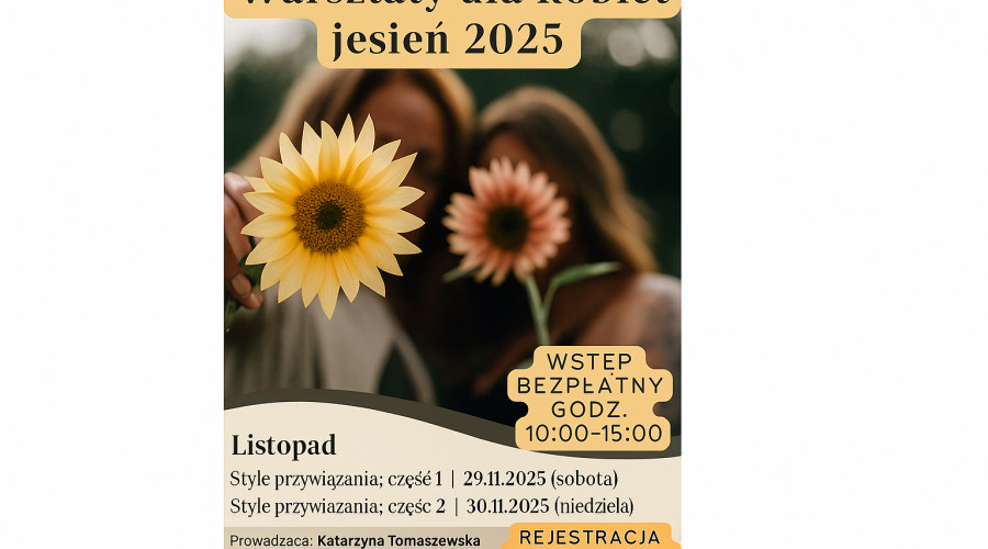 Bezpłatne warsztaty dla kobiet - Pruszków