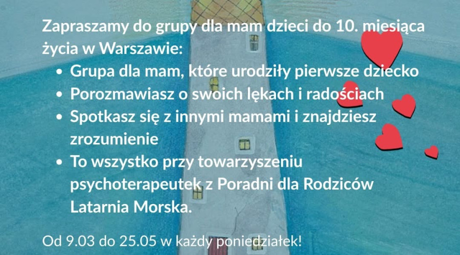 Bezpłatna grupa wsparcia dla mam Warszawa
