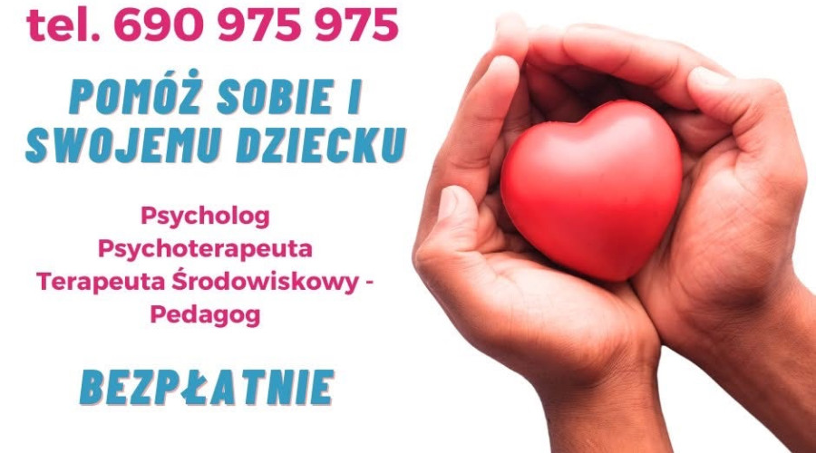 Bezpłatna pomoc psychologiczną dla dzieci i młodzieży na NFZ Lisia G&oacute;ra, Dąbrowa Tarnowska