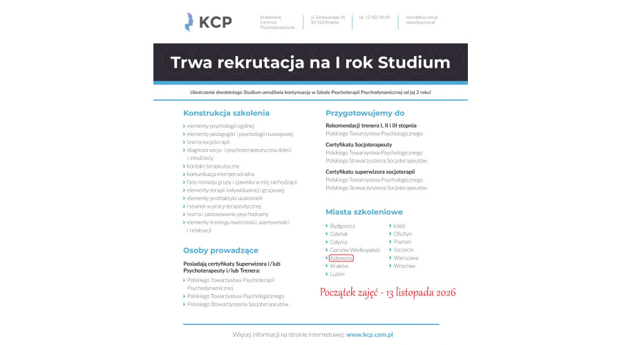 Studium Socjoterapii