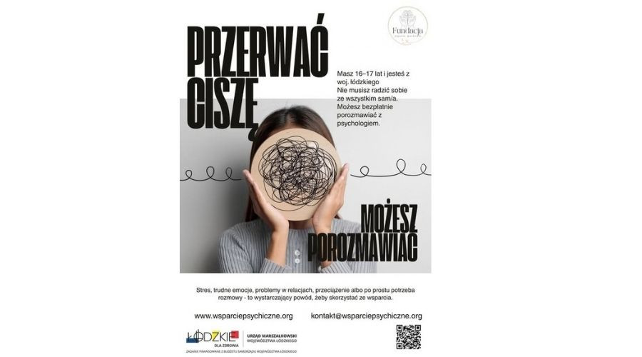Bezpłatne konsultacje i wsparcie dla młodzieży 16-17 Łódź
