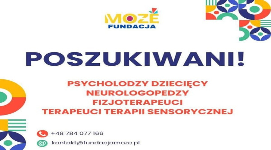 Specjaliści do współpracy Fundacja Może Łomża