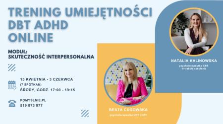 Trening umiejętności DBT ADHD - Online