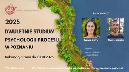 Dwuletnie Studium Psychologii Procesu w Poznaniu