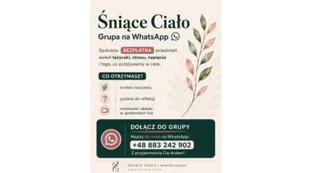 Grupa wsparcia na WhatsApp