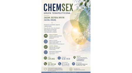 Bezpłatna grupa wsparcia dla osób zmagających się z problemem Chemsex 
