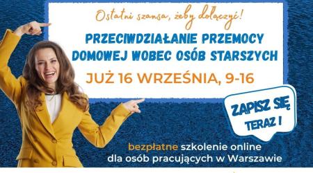 Bezpłatne szkolenie online Przeciwdziałanie przemocy domowej