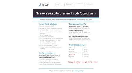 Studium Socjoterapii