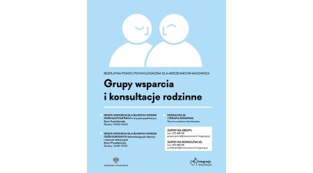 Bezpłatna grupa wsparcia - mazowsze