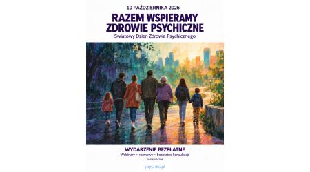 Bezpłatne wydarzenie online - Razem wspieramy zdrowie psychiczne
