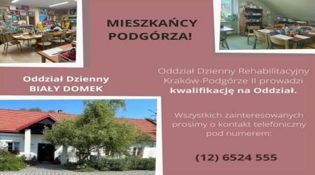 Oddział Dzienny Rehabilitacyjny Kraków