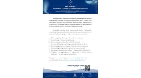 XXVI Kongres Polskiego Towarzystwa Neuropsychologicznego