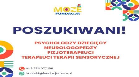 Specjaliści do współpracy Fundacja Może Łomża