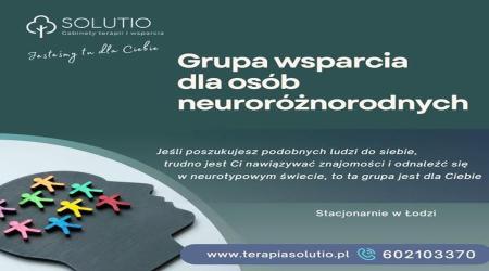 Grupa wsparcia dla osób neuroróżnorodnych w Łodzi