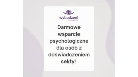 Darmowe wsparcie psychologiczne dla osób z doświadczeniem sekty